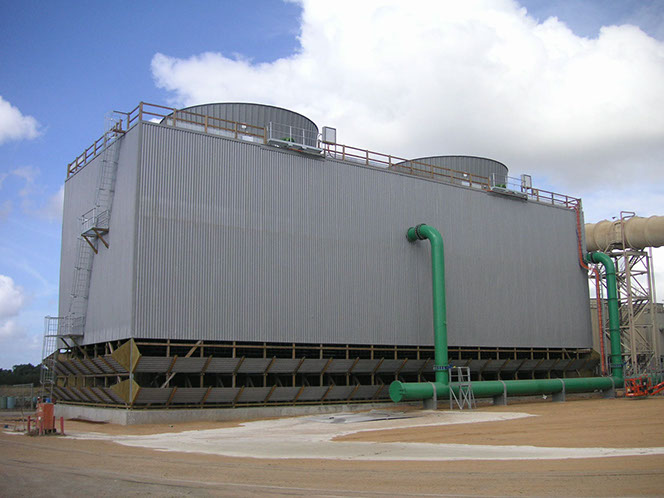 Pritchard Field Erected Cooling Towers are custom designed for individual site and thermal requirements.